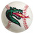 27" Gray and Green NCAA University of Alabama at Birmingham Blazers Baseball Shaped Area Rug - IMAGE 1