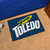 19" x 30" Blue and White NCAA University of Toledo Rockets Starter Mat Rectangular Area Rug - IMAGE 2