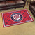 3.6' x 5.9' Red and White MLB Washington Nationals Plush Area Rug - IMAGE 2