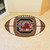 20.5" x 32.5" Brown and Red NCAA University of South Carolina Gamecocks Football Area Rug - IMAGE 2