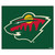 5' x 6' Green and Red NHL Minnesota Wild Tailgater Mat Rectangular Outdoor Area Rug - IMAGE 1