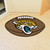 20.5" x 32.5" Brown and Yellow NFL Jacksonville Jaguars Football Shaped Mat Area Rug - IMAGE 2