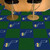 20pc Blue and Green NBA Utah Jazz Square Carpet Tiles Set 18" x 18" - IMAGE 2