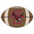 20.5" x 32.5" Brown and Red NCAA Boston College Eagles Football Shaped Mat Area Rug - IMAGE 1