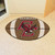 20.5" x 32.5" Brown and Red NCAA Boston College Eagles Football Shaped Mat Area Rug - IMAGE 2