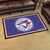 3.6' x 5.9' Blue and Red MLB Toronto Blue Jays Plush Area Rug - IMAGE 2