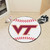 27" White and Red NCAA Virginia Tech Hokies Baseball Mat - IMAGE 2