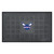 19.5" x 31.25" Black and Blue NBA Charlotte Hornets Outdoor Door Mat - IMAGE 1