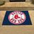 33.75" x 42.5" Blue and White MLB Boston Red Sox All Star Mat Rectangular Area Rug - IMAGE 2
