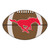20.5" x 32.5" Brown and Red NCAA Southern Methodist University Mustangs Football Mat - IMAGE 1