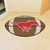 20.5" x 32.5" Brown and Red NCAA Southern Methodist University Mustangs Football Mat - IMAGE 2