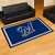 4.9' x 7.3' Blue and White MLB Milwaukee Brewers Plush Area Rug - IMAGE 2