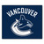 5' x 6' Blue and White NHL Vancouver Canucks Tailgater Mat Rectangular Outdoor Area Rug - IMAGE 1