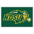 59.5" x 94.5" Green and Yellow NCAA North Dakota State University Bison Tailgater Area Rug - IMAGE 1
