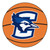 27" Orange and White NCAA Creighton University Bluejays Basketball Mat - IMAGE 1