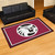 4.9' x 7.3' Purple and White Contemporary NCAA Cal State Chico Wildcats Rectangular Area Rug - IMAGE 2