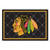 4.9' x 7.3' Black and Green NHL Chicago Blackhawks Rectangular Area Rug - IMAGE 1