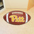 32.5" Brown and Yellow NCAA University of Pittsburgh Panthers Football Door Mat - IMAGE 2