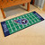 30" x 72" Green and Red NFL Tennessee Titans Football Field Mat Area Rug Runner - IMAGE 2