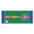 30" x 72" Blue and Green MLB Chicago Cubs Non-Skid Baseball Mat Area Rug Runner - IMAGE 1
