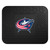 14" x 17" Black and Red NHL Columbus Blue Jackets Rear Car Seat Utility Mat - IMAGE 1