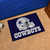 19" x 30" Blue and Gray NFL Dallas Cowboys Starter Rectangular Door Mat - IMAGE 2