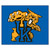 59.5" x 71" Blue and White NCAA University of Kentucky Wildcats Rectangular Outdoor Tailgater Mat - IMAGE 1