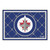 5' x 8' Navy Blue NHL Winnipeg Jets Plush Non-Skid Area Rug - IMAGE 1