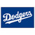 59.5" x 94.5" Blue and White MLB Los Angeles Dodgers Ulti-Mat Rectangular Area Rug - IMAGE 1