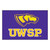 19" x 30" Purple and Yellow NCAA University of Wisconsin Pointers Starter Mat - IMAGE 1