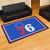 4.9' x 7.3' Blue and Red NBA Philadelphia 76ers Rectangular Plush Area Rug - IMAGE 2