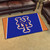 3.6' x 5.9' Blue and Orange MLB New York Mets Plush Area Rug - IMAGE 2