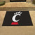 33.75"x42.5" NCAA University of Cincinnati Bearcats All Star Non-Skid Black Mat - IMAGE 2