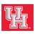 59.5" x 71" Red NCAA University of Houston Cougars Tailgater Mat Outdoor Area Rug - IMAGE 1