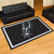 4.9' x 7.3' Black and Silver NBA San Antonio Spurs Rectangular Plush Area Rug - IMAGE 2