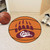 NCAA University of Montana Grizzlies  Basketball Shaped Mat Area Rug - IMAGE 2