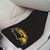 Set of 2 Black and Yellow NCAA University of Southern Miss Golden Eagles Carpet Car Mats 17" x 27" - IMAGE 2