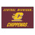 19" x 30" Brick Red and Yellow NCAA Central Michigan University Chippewas Starter Rectangular Outdoor Mat - IMAGE 1