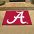 33.75" x 42.5" Red and White NCAA University of Alabama Crimson Tide All Star Door Mat - IMAGE 2