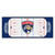 30" x 72" White and Blue NHL Florida Panthers Rink Non-Skid Area Rug Runner - IMAGE 1