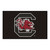 5' x 8' Black and Red NCAA Gamecocks Tailgater Rectangular Area Rug - IMAGE 1