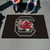 5' x 8' Black and Red NCAA Gamecocks Tailgater Rectangular Area Rug - IMAGE 2