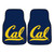 Set of 2 Blue NCAA University of California - Berkeley Golden Bears Front Carpet Car Mats 17" x 27" - IMAGE 1