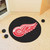 27" Black and Red NHL Detroit Wings Puck Round Doormat - IMAGE 2