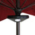 8" Black 4-Panel Patio Umbrella Light with 20 LED's - IMAGE 4