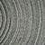 Braided Round Placemats - 15" - Black and Gray - Set of 6 - IMAGE 4