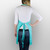 Chino Cotton Unisex Kitchen Chef Apron - 32" - Aquamarine - IMAGE 6