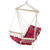 37" Pink and Red Striped Outdoor Hammock Chair with Pillow - IMAGE 5