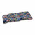 44" Subtle Colored Floral Pattern Outdoor Patio Wicker Seat Cushion - IMAGE 1