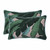 Set of 2 Blue and Green Tropical Patterned Rectangular Throw Pillows 18.5" - IMAGE 1